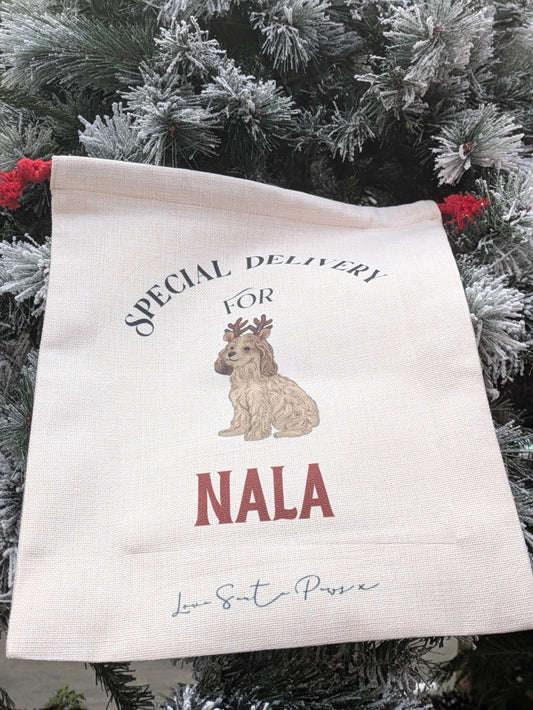 Personalised Christmas Sack Small